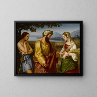 Eduard Holbein - Ruth And Boaz.webp