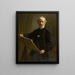 autoportret - Eduard Julius Friedrich Bendemann — oprawiony obraz na ścianie