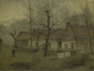 Eduard Karsen - Houses in a Village.webp