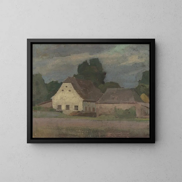 Ferme - Eduard Putra — oprawiony obraz na ścianie