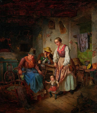 Eduard Ritter - First Steps at Home.webp