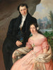 Portret Anton Zhuber i jego żony Theresia Zhuber - Eduard Ritter — widok dzieła
