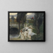 Néréides - Eduard Veith — oprawiony obraz na ścianie