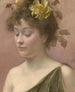 Portret młodej kobiety - Eduard Veith — widok dzieła