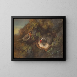 Eduard de Maes - Bird feeding.webp