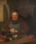 Kolacja wieczorna - Eduard von Grützner — widok dzieła