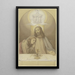 Chrystusa z jego ulubionym uczniem Janem, półfigury przy stole Ostatniej Wieczerzy, nad nimi Trójca Święta - Eduard von Steinle