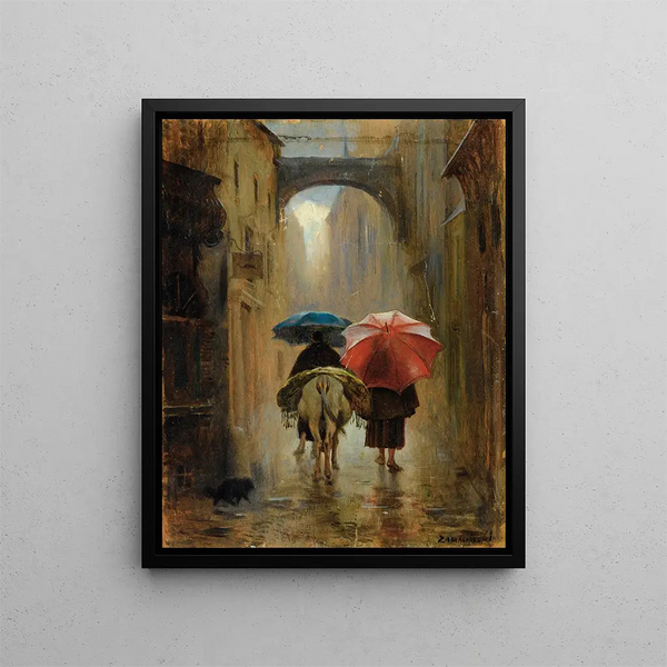Eduardo Zamacois y Zabala - Plerins de dos sous la pluie.webp