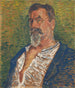 autoportret - Edvard Diriks — widok dzieła