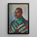 Reprodukcja obrazu Afrykański obraz z zieloną chustą - Edvard Munch