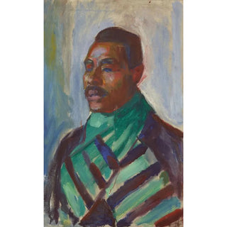 Edvard Munch - African with Green Scarf.webp