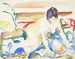 Akt na dywanie meczetu - Edvard Munch — widok dzieła