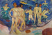 Młodzi mężczyźni kąpiący się - Edvard Munch — widok dzieła