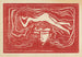 W mózgu człowieka - Edvard Munch — widok dzieła