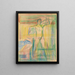 L'homme agit - Edvard Munch — oprawiony obraz na ścianie
