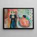 Marat w wannie i Charlotte Corday - Edvard Munch — oprawiony obraz na ścianie