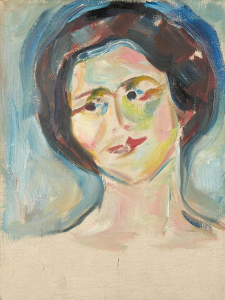 Edvard Munch - Portrait of Model.webp