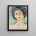 Portret modela - Edvard Munch — oprawiony obraz na ścianie