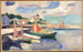Port w Taarbk - Edvard Munch — widok dzieła
