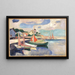 Port w Taarbk - Edvard Munch — oprawiony obraz na ścianie