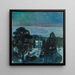 Nocna biel - Edvard Munch — oprawiony obraz na ścianie