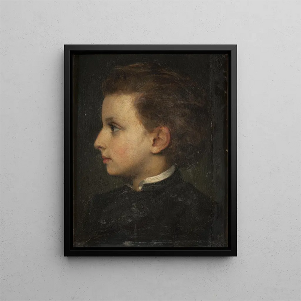 Edvard Persus - Boy in profile Study.webp