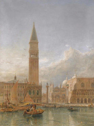 Edward Angelo Goodall - Piazzetta San Marco Venice.webp