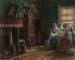 Rozmowa po południu - Edward Antoon Portielje — widok dzieła