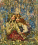 Le Bois des Jacinthes - Edward Atkinson Hornel — widok dzieła