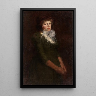 Reprodukcja obrazu Portret kobiety - Edward August Bell