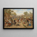 La Foire de campagne - Edward Benjamin Herberte — oprawiony obraz na ścianie