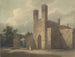 Wnętrze klasztoru św. Augustyna w Canterbury - Edward Dayes — widok dzieła