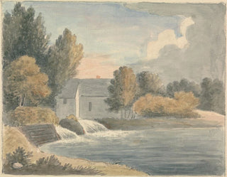 Le moulin de Bathampton - Edward Francis Burney — widok dzieła