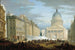 Przejęcie Panteonu widziane z ulicy Soufflot 24 czerwca 1848 roku, obecnie 5. dzielnica - Edward Gay — widok dzieła