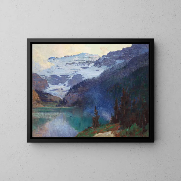 Lac Louise - Edward Henry Potthast — oprawiony obraz na ścianie