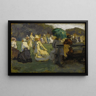 Edward Henry Potthast - Lawn Tennis St Ives.webp