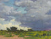 Nagły wiatr - Edward Henry Potthast — widok dzieła