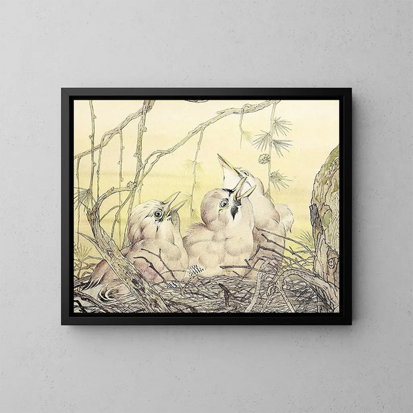 Le Geai - Edward Julius Detmold — oprawiony obraz na ścianie