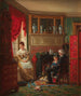 W rogu przy ognisku - Edward Lamson Henry — widok dzieła