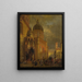 Place du village - Edward Lamson Henry — oprawiony obraz na ścianie