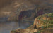 Widok z daleka na Zamek Świętego Anioła, Korfu - Edward Lear — widok dzieła