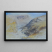 La gorge à Souk Wady Barada, Liban - Edward Lear — oprawiony obraz na ścianie