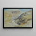 La gorge à Suk Wady Barada, Liban (konflikt przypadków) - Edward Lear — oprawiony obraz na ścianie