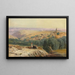Les plaines de Béthanie - Edward Lear — oprawiony obraz na ścianie