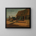 Cabanes de pêche - Edward Mitchell Bannister — oprawiony obraz na ścianie