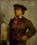 Chłopiec z gazetami - Edward Mitchell Bannister — widok dzieła