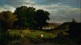 Edward Mitchell Bannister - Oak Trees.webp