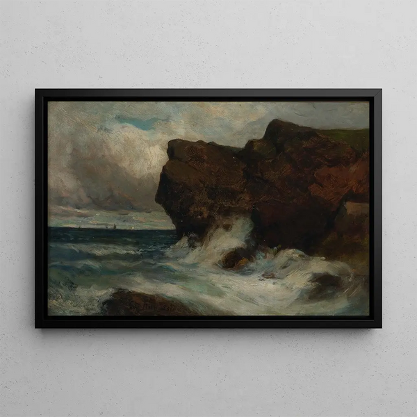 Edward Mitchell Bannister - Ocean Cliffs.webp