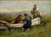 Osoby przy łodzi - Edward Mitchell Bannister — widok dzieła