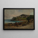Skały w Newport - Edward Mitchell Bannister — oprawiony obraz na ścianie